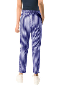 Stripe Pants (Navy)