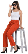 Load image into Gallery viewer, Rayon Slub Pants (Blood Red)
