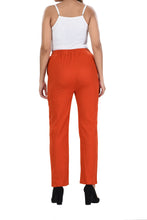 Load image into Gallery viewer, Rayon Slub Pants (Blood Red)

