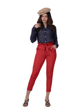 Load image into Gallery viewer, Ruffle Pants (Poppy Red)

