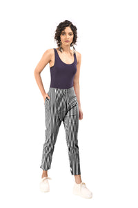 Stripe Pants (Black)