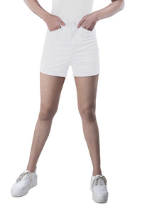 Plain Hot Pants (White)
