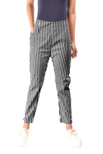 Load image into Gallery viewer, Stripe Pants (Black)
