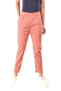 Stripe Pants (Red)