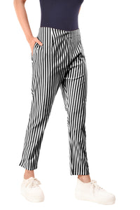 Stripe Pants (Black)