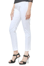 Load image into Gallery viewer, Pencil Pants : Plus Size (White)
