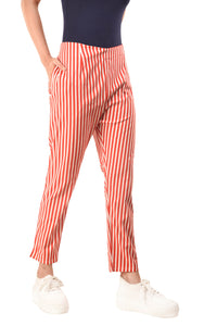 Stripe Pants (Red)