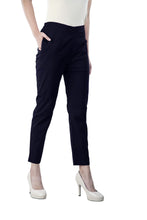 Load image into Gallery viewer, Pencil Pants : Plus Size (Dark Navy)
